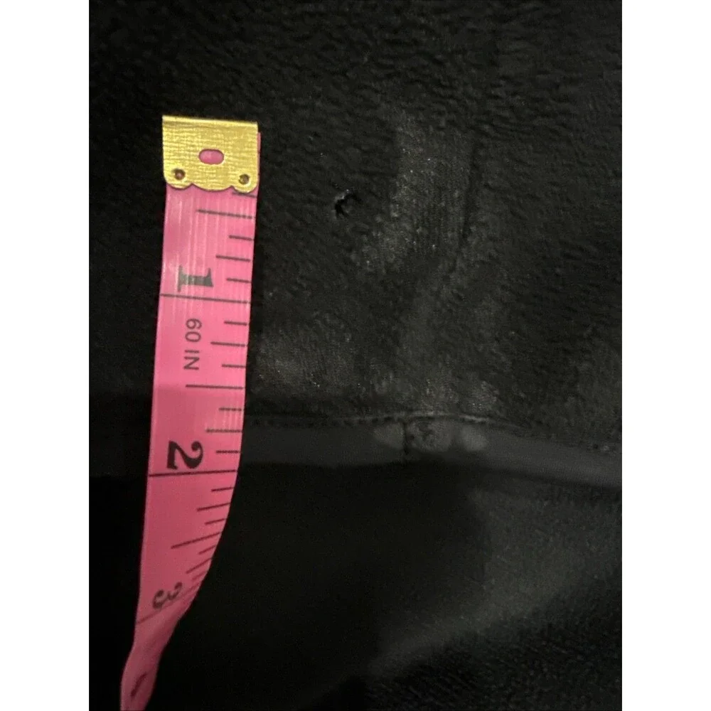 Nautica Black Fleece Pullover Jacket - Mens L